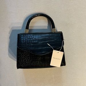 Primark Crocodile embossed faux leather mini bag